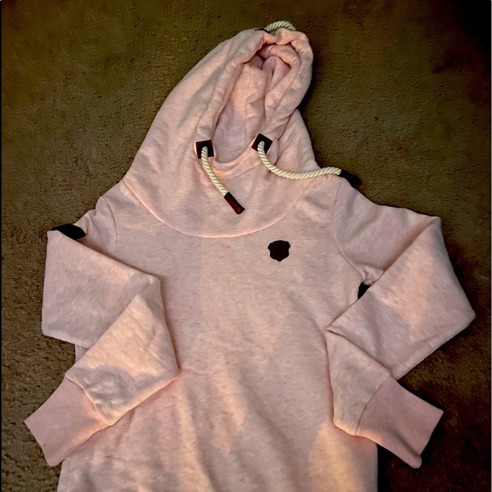 Naketano Hoodie light pink